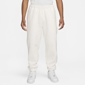 Nike Solo Swoosh Fleece Pants DX1364-100 (White)